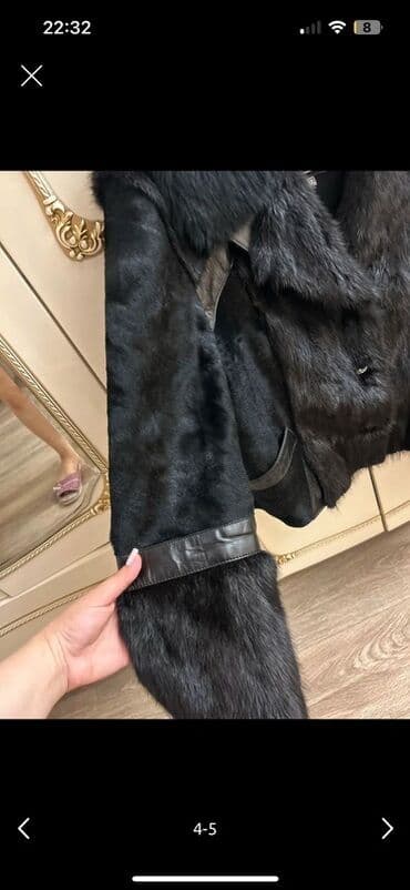kürkler: Kürk, 4XL, rəng - Qara — 5