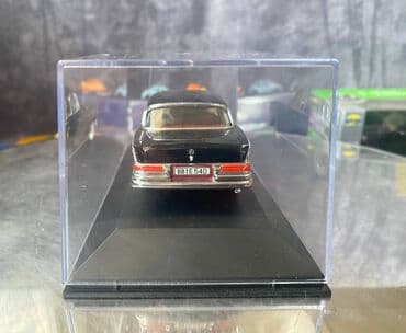 metbex tavan modelleri: Коллекционная модель Mercedes-Benz 220SE W111 black 1959 Vitesse — 5