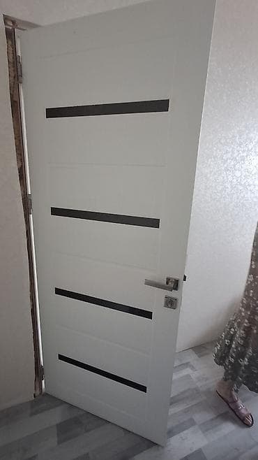 Ağ rəngli daxili otaq qapısı - 3 daxil otaq, 1 əd hamam qapısı