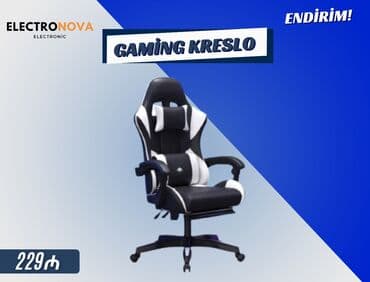 Gaming Kreslo – Rahatlıq və Stil Bir Arada ELECTRONOVA Electronic