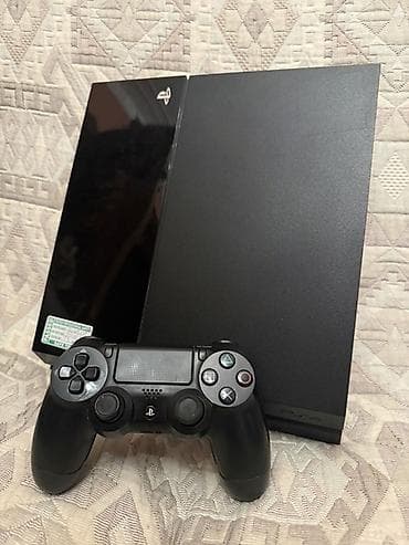 samovar satilir: Sony PlayStation 4 Fat 500GB + Original DualShock 4 Sony PlayStation — 3