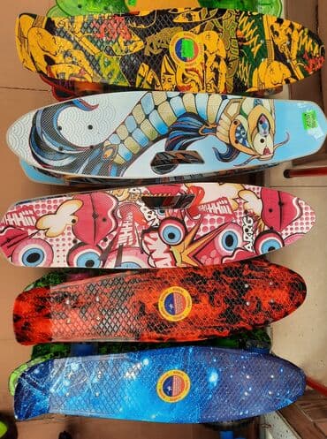 uşaqlar üçün tekerli krosovkalar: Skeybord, Kaykay və Pennyboardlar🛹 🔹Hər növ və hər yaşa uyğun vardır🌈 — 1