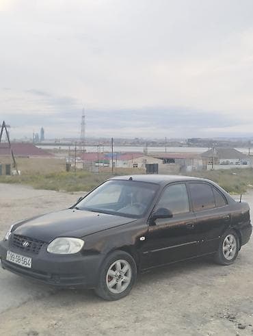 hyundai accent 2007: Hyundai Accent sedan – qara rəng Texniki xüsusiyyətlər və təchizat: - — 6