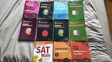 YÖS və SAT hazırlığı üçün dərs və test kitabları dəsti(dest qiymeti 11 — 1