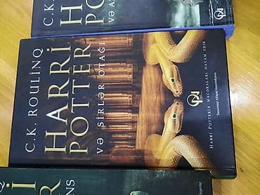 harry potter kitablari: Məhsul: Harri Potter seriyasından 3 Azərbaycan dilində kitab (sərt — 4