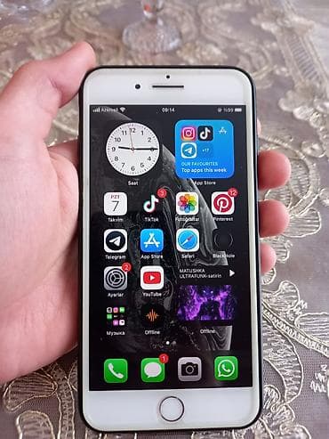 gta 6 qiyməti: IPhone 7 Plus, 128 GB, Matte Silver, Zəmanət, Barmaq izi, Simsiz şarj — 6