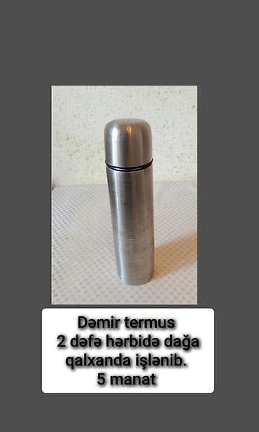 Rəng - Gümüşü, Termos, Paslanmayan polad, 1,5 bucket volume l