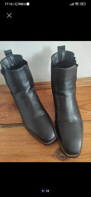 kişi botu: Ölçü: 39, rəng - Qəhvəyi, İşlənmiş — 4