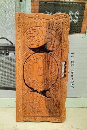 saski: Nərd taxta Əl işi Qoz ⚜ağacından hazırlanmış, yüksək keyfiyyətli🛡 — 1