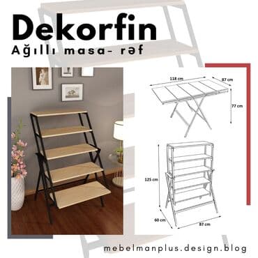 metbex stolari: Türkiyə istehsalı qatalanan ağıllı masa | 25% ENDİRİM Funksional və — 11