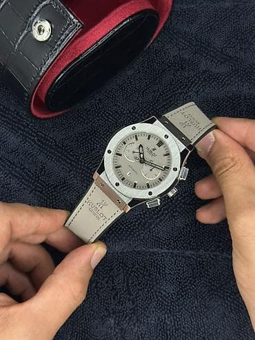 Yeni, Qol saatı, Hublot, rəng - Boz — 1