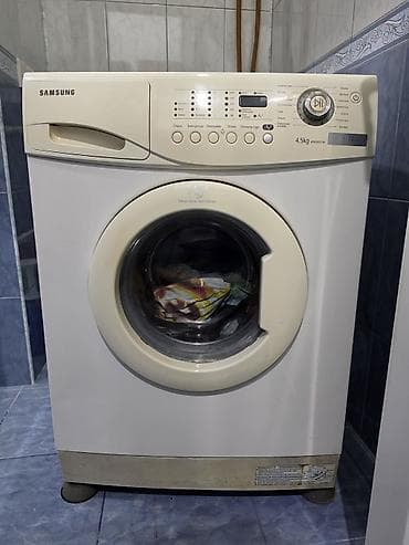 Стиральная машина Samsung, до 4 кг, Автомат, Без сушки at lalafo.az Стиральная машина Samsung, до 4 кг, Автомат, Без сушки