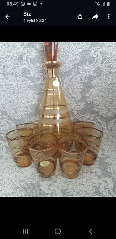 Mətbəx aksesuarları: Qrafinlər və səhənglər — 1