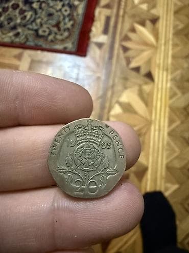 böyük güldan: 20 Funt sterlinq, 1998 il — 1