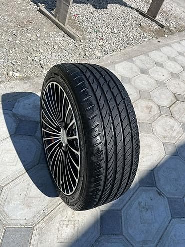 gx lexus 470: 4 ədəd təkər və disk komplekti - Ölçü: 195/45 R16 (şin yan tərəfində — 2