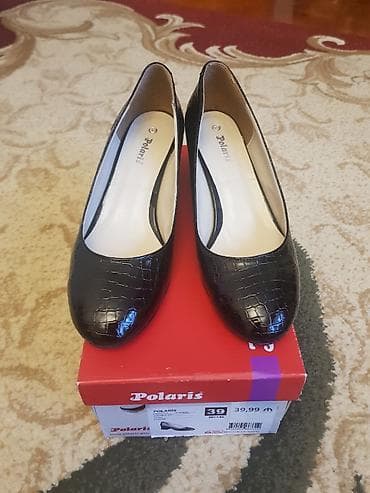 Туфли: Туфли, Размер: 39, цвет - Черный, Новый — 4