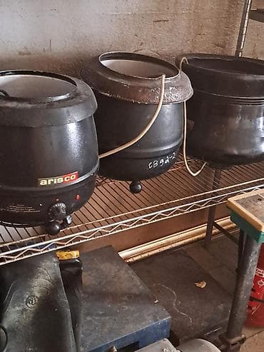 Elektrikli şorba qazanları – Arisco markası - Tip: Elektrikli