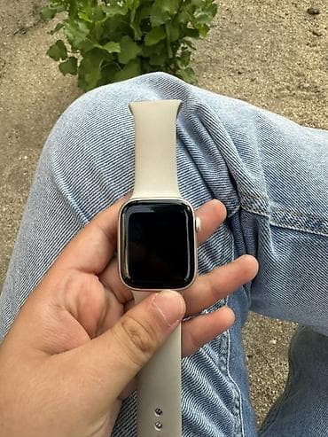 Elektronika: İşlənmiş, Smart saat, Apple, rəng - Bej — 4