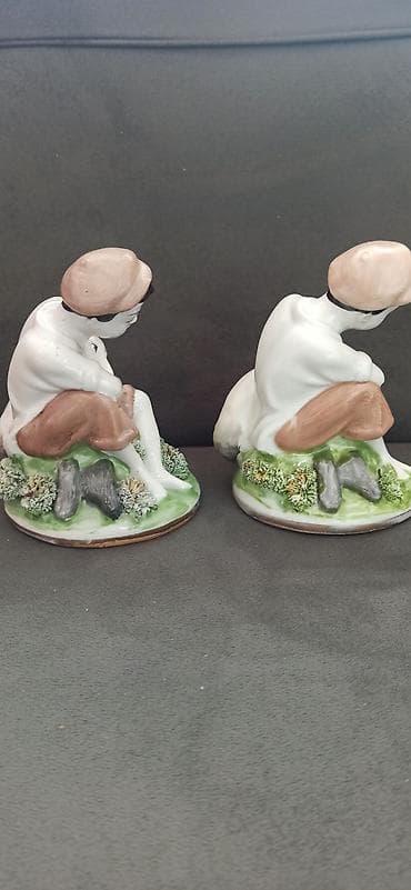 Ev üçün dekor: Fiqur, Keramika, rəng - Ağ — 2