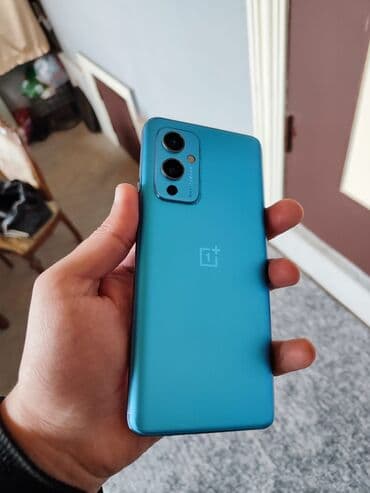 OnePlus 9, 128 GB, rəng - Göy, Barmaq izi, Simsiz şarj, İki sim kartlı