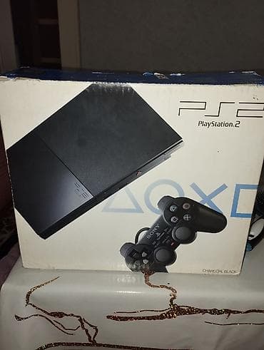 Sony PlayStation 2 Slim (SCPH-90004) – Charcoal Black rəng 2011-ci