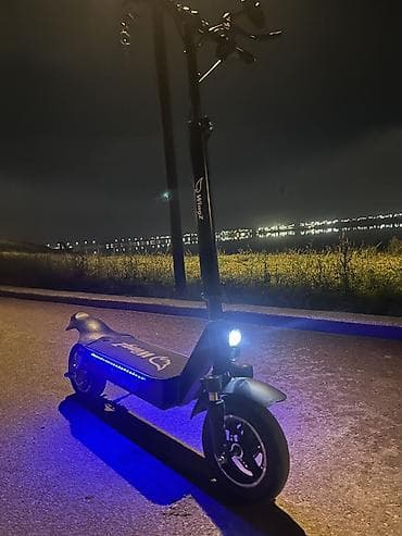 İşlənmiş Elektrik samokat 10", 501 - 750 Vt, > 45 km/s, Ünvandan götürmə — 5