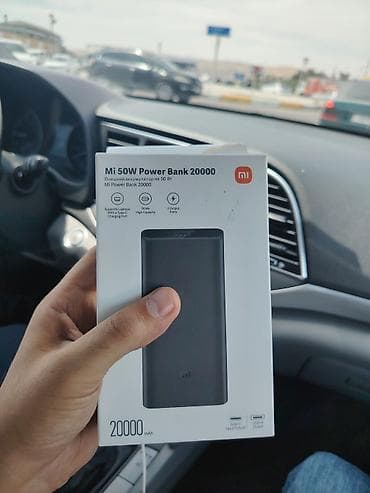 Mi 50W Power Bank 20000 - Tutum: 20,000 mAh – smartfon və planşetləri lalafo.az -da Mi 50W Power Bank 20000 - Tutum: 20,000 mAh – smartfon və planşetləri