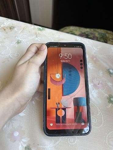 telefon case: Redmi 9C, 128 GB, rəng - Mavi, Sensor — 5