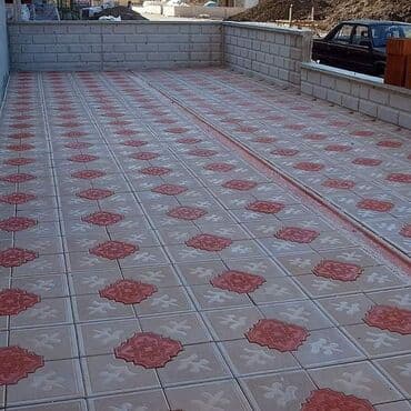тамет во дворе: Müxtəlif forma və dizaynlarda tamet daşları sifarişi qəbul olunur — 25