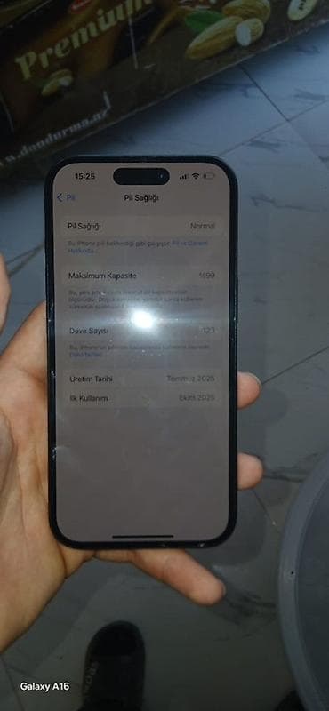 i̇pone: IPhone 15, 128 GB, Qara — 3