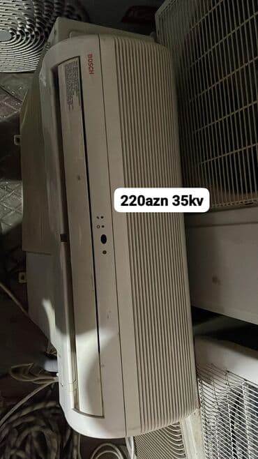 kondisioner riffel: Kondisioner Bosch, 30-35 kv. m, Split sistem, Kredit yoxdur — 1