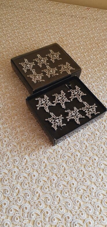 салфетки на стол: Kolci dlya salfetok. 12 wtuk. 120m — 1