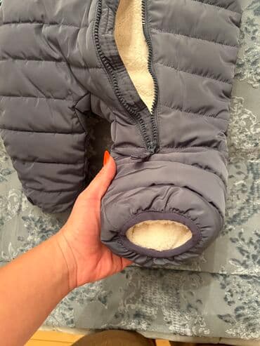 kurtka qiymətləri: H&M qışlıq kurtka.6-9 ay — 5