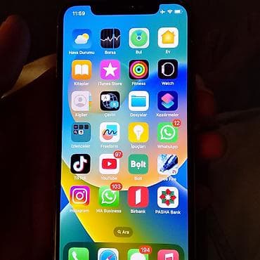 IPhone X, 64 GB, Gümüşü lalafo.az -da IPhone X, 64 GB, Gümüşü