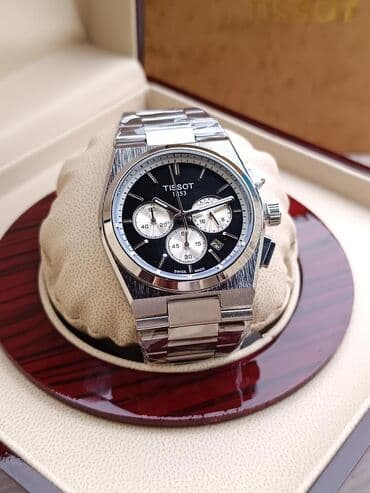 stok: Yeni, Qol saatı, Tissot, rəng - Mavi — 1