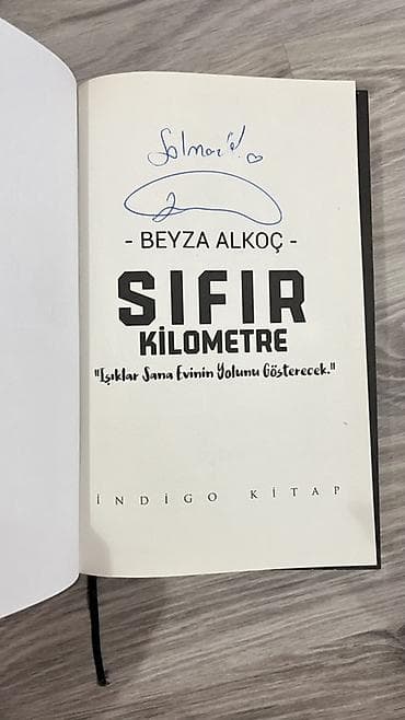 Məhsul: Kitab – “Sıfır Kilometre” Yazıçı: Beyza Alkoç Nəşriyyat — 2