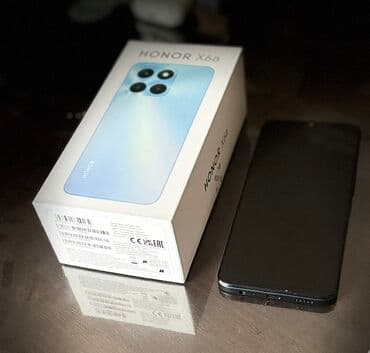 honor x6 ekran qiymeti: Honor X6a, rəng - Qara — 1