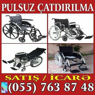 eliller ucun arabalar: Əlil arabasi icaresi her cekiye gore — 1