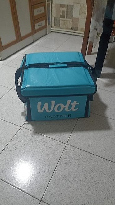 Wolt Partner izotermik çatdırılma çantası - Rəng: firuzəyi (Wolt