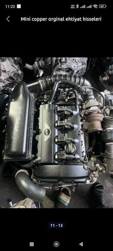 mini mator: Mini Cooper avtomobilləri üçün nəzərdə tutulmuş mühərrik. Turbo — 3
