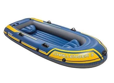 Intex Challenger 3 şişmə qayıq - 3 nəfərlik geniş daxili məkan -