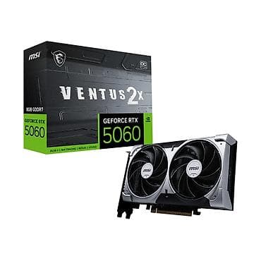 MSI GeForce RTX 5060 8G VENTUS 2X OC, 8GB GDDR7 NVIDIA-nın ən son — 2