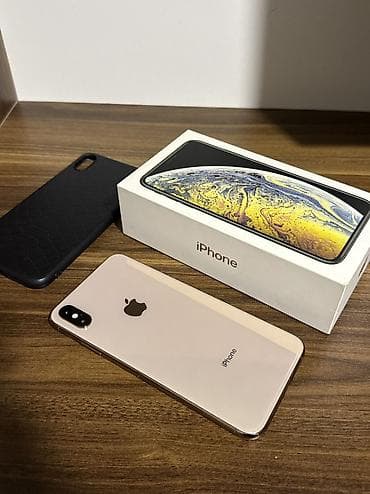iphone 14 pro case: IPhone Xs Max, 256 GB, Qızılı, Simsiz şarj, Face ID — 4