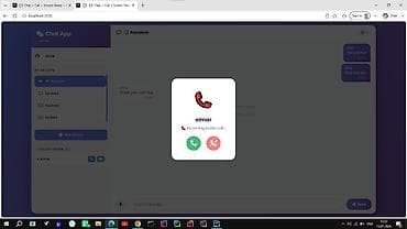 Web site cox funksiyali chat sistemi Xüsusiyyətlər: - Mətni ani — 5