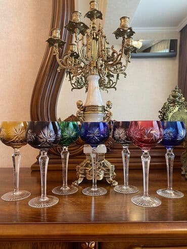 Qədəhlər, Xrustal, Çexiya