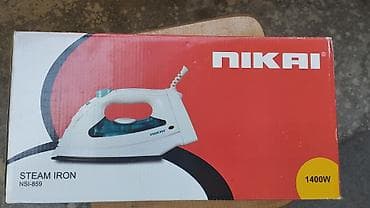 par utusu: NIKAI NSI-859 buxarlı ütü – 1400W Xüsusiyyətlər: - Buxar və sprey — 1