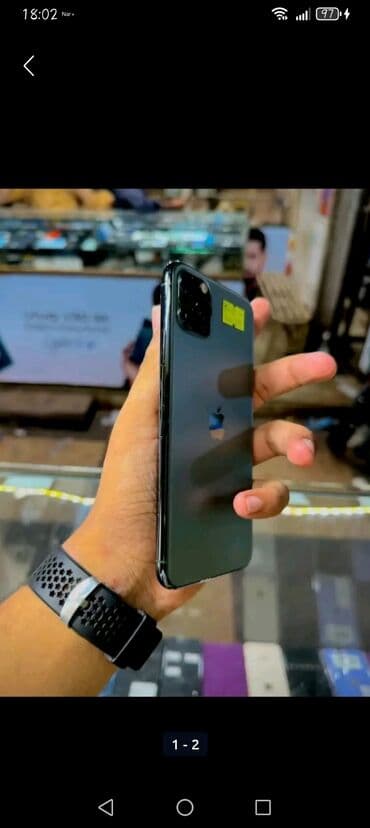 iphone 7 satış: IPhone 11, Qara, Face ID — 2