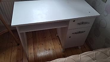 mebel dekor: Bordo rəngli zərif salon mebelləri dəsti - Material: yumşaq məxmər — 7