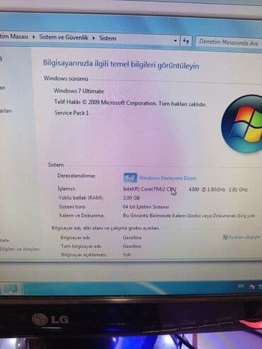 gigabyte ga h61m s2p: Masaüstü komputer 🛑PARAMETRLƏRİ🛑 MONİTOR LG FLATRON 1943SS 1366X768 60 — 4