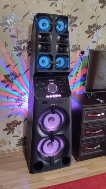 музыкальный центр бу купить: Б/у Panasonic Колонка, Тип - Для свадьбы, цвет - Черный — 1